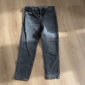 Levis  Gray Denim Jeans